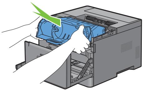 DELL S2810DN - Installation d'une nouvelle cartouche à tambour - 1