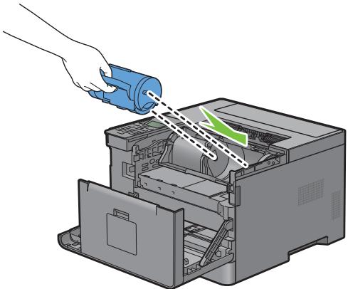 DELL S2810DN - Installation d'une nouvelle cartouche de toner - 2