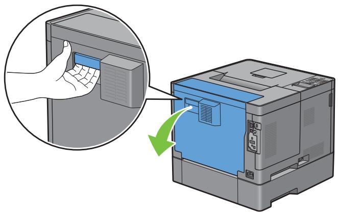 DELL S2810DN - Supprimer des bourages papier dans le chargeur 550 feuilles - 7