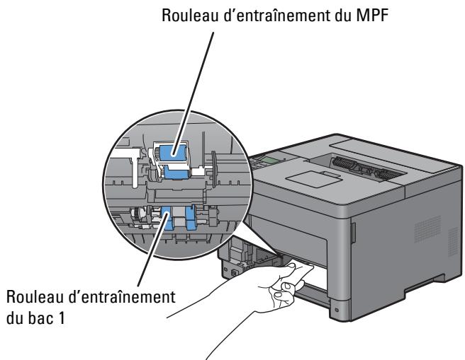 DELL S2810DN - Nettoyage de l'intérieur de l'imprimante - 6