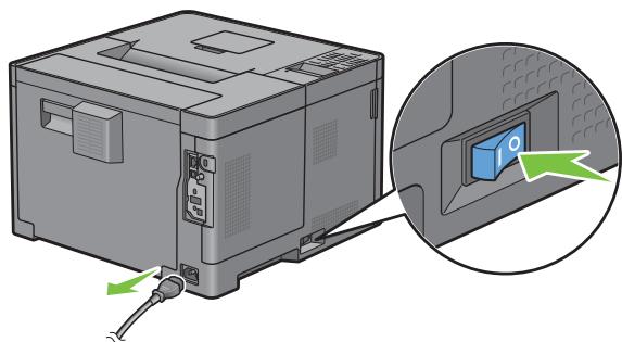 DELL S2810DN - Nettoyage de l'intérieur de l'imprimante - 1