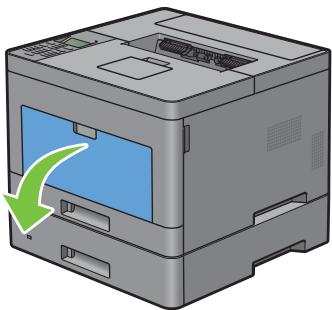 DELL S2810DN - Supprimer des bourages papier dans le chargeur 550 feuilles - 1