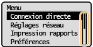 CANON LBP113W - ■Défilement de l'écran - 1