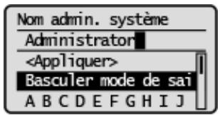 CANON LBP113W - Sélection du type de texte - 1