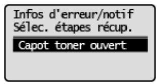 CANON LBP113W - Quantité d'encre restante dans les cartouches de toner - 1