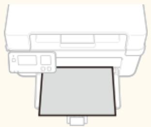 CANON LBP113W - Chargez toujours le papier en orientation portrait - 1