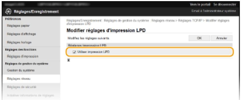 CANON LBP113W - ■Configuration de LPD ou RAW - 1