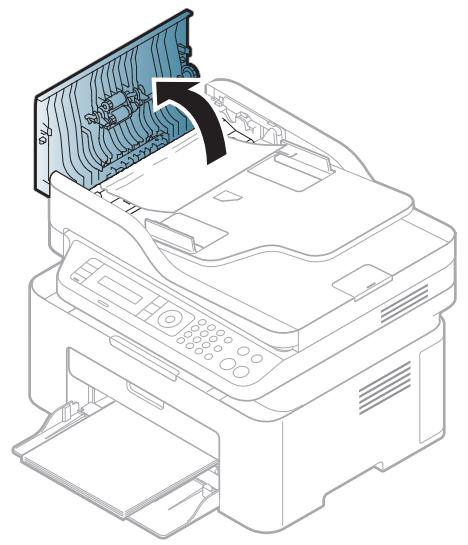 SAMSUNG SL-M2078W S - Bourrage du papier d'origine devant le scanner - 2