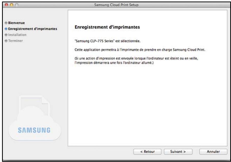 SAMSUNG PROXPRESS M4583FX - Installation de Samsung Cloud Print - 2