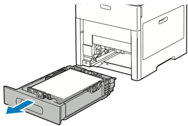 XEROX C500V - Élimination des bourges papier dans le départ manuel - 3