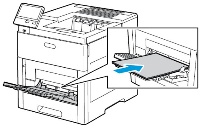 XEROX C500V - Placez le papier dans le magasin. - 5