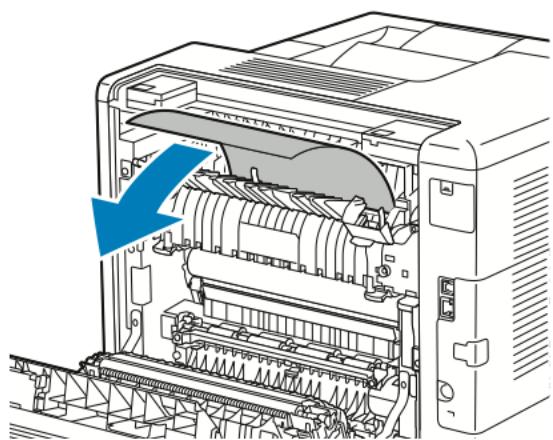 XEROX C500V - Élimination des bourrages papier de la zone du four - 3