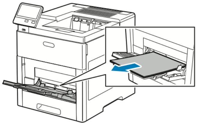 XEROX C500V - Élimination des bourages papier dans la zone du bac 1 - 1