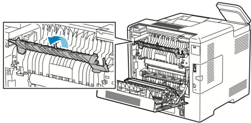 XEROX C500V - Élimination des bourrages papier de la zone du four - 2