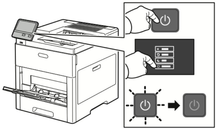 XEROX C500V - Installez l'adaptateur réseau sans fil. - 1