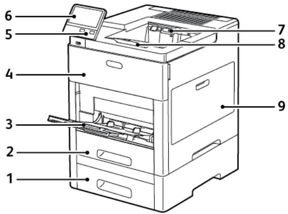 XEROX C500V - Vue avant - 1