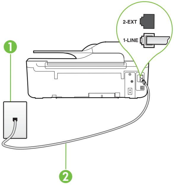 HP OFFICEJET 46232 - Vue arrêté de l'imprimante - 1