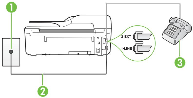 HP OFFICEJET 46232 - Vue arrêté de l'imprimante - 1