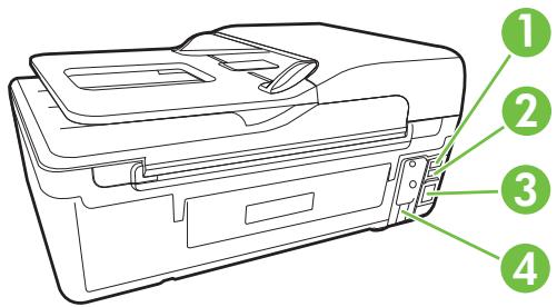 HP OFFICEJET 46232 - Vue arrière - 1