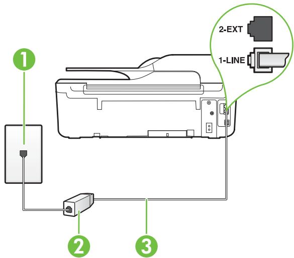 HP OFFICEJET 46232 - Vue arrêté de l'imprimante - 1