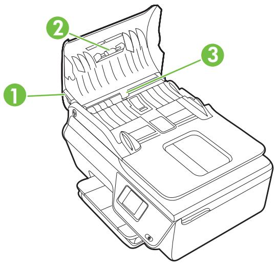 HP OFFICEJET 46232 - Pour nettoyer le bac d'alimentation automatique - 3