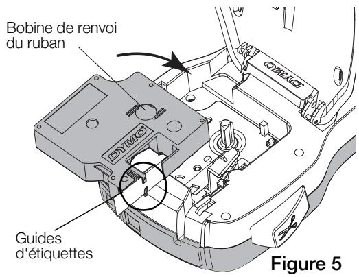 DYMO 280A - Pour insérer la cassette d'étiquettes - 2