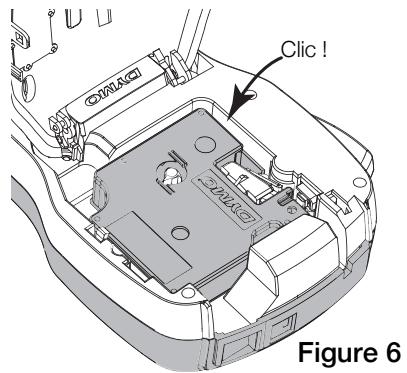 DYMO 280A - Pour insérer la cassette d'étiquettes - 3