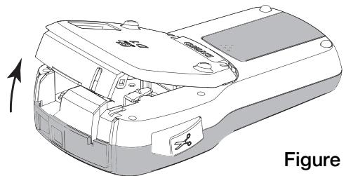 DYMO 280A - Pour insérer la cassette d'étiquettes - 1