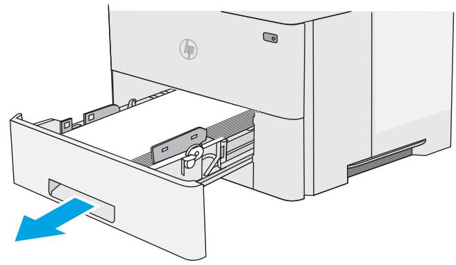 HP M507X - Elimination des bourrages papier dans l'unité d'impression recto verso—13.CX.XX, 13.DX.XX - 1