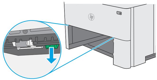HP M507X - Elimination des bourrages papier dans l'unité d'impression recto verso—13.CX.XX, 13.DX.XX - 2