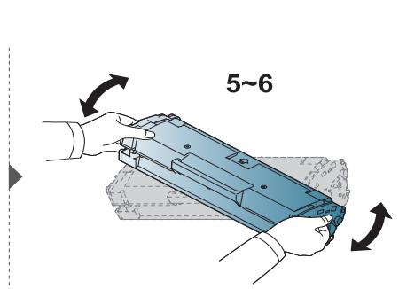 HP 107R - Remplacement de la cartouche de toner - 6