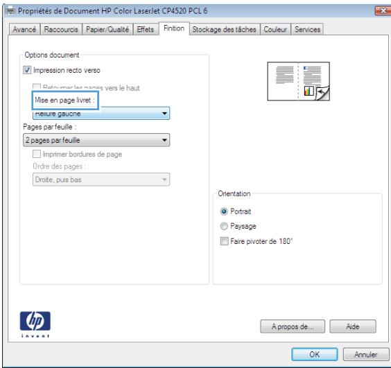 HP M601 - Création d'un livre avec windows - 5