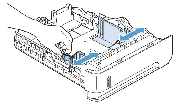 HP M601 - Chargement du bac 2 ou d'un bac de 500 feuilles en option - 2