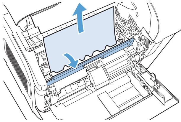 HP M601 - Suppression des bourages dans les zones du couvercle supérieur et des cartouches d'impression - 5
