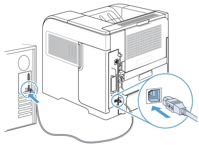 HP M601 - Installation du logiciel sur des ordinateurs mac connectés directement au produit - 1