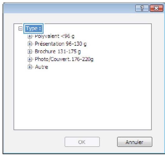 HP M601 - Impression sur du papier spécial, des étiquettes ou des transparents avec windows - 5