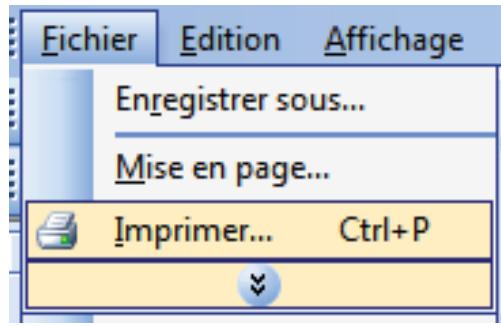 HP M601 - Création des raccourcis d'impression - 1