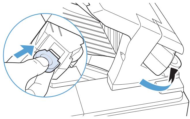 HP M601 - Remplacement des agrafes - 2