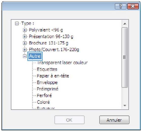 HP M601 - Impression sur du papier spécial, des étiquettes ou des transparents avec windows - 6
