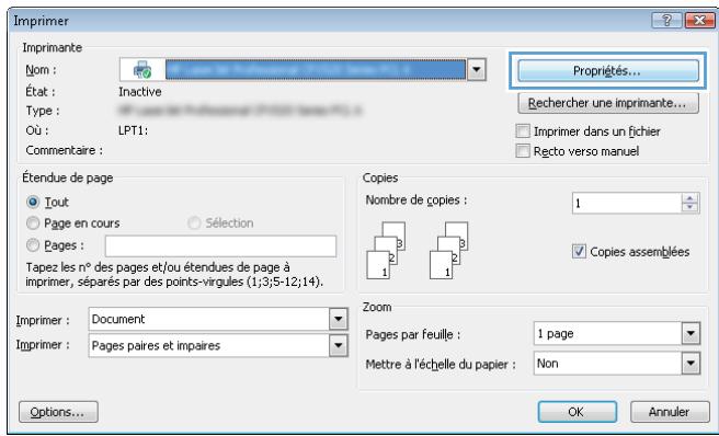 HP M601 - Création d'un livre avec windows - 2