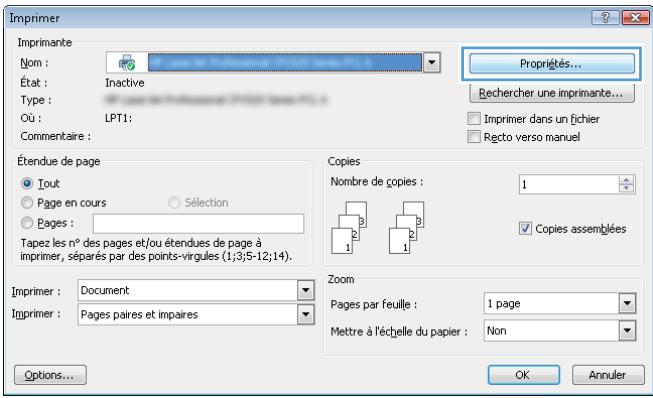 HP M601 - Impression sur du papier spécial, des étiquettes ou des transparents avec windows - 2