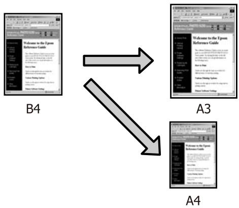 EPSON SC-P5000 - Agrandissement/ réduction de l'impression - 1