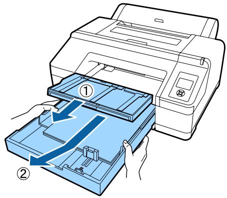 EPSON SC-P5000 - Bourrages de feuilles simples dans le bac papier lors de l'impression - 2