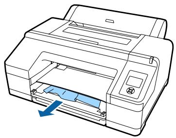 EPSON SC-P5000 - Bourrages de feuilles simples dans le bac papier lors de l'impression - 3