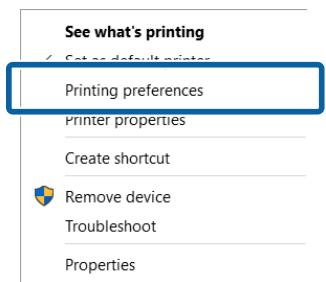 EPSON SC-P5000 - Depuis le Control Panel (Panneau de configuration) - 2