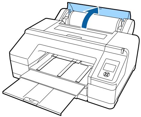 EPSON SC-P5000 - Retrait du papier rouleau - 1