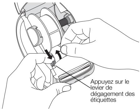 DYMO LABELWRITER 550 TURBO - Pour éliminer un bourrage d'étiquettes dans l'imprime - 1