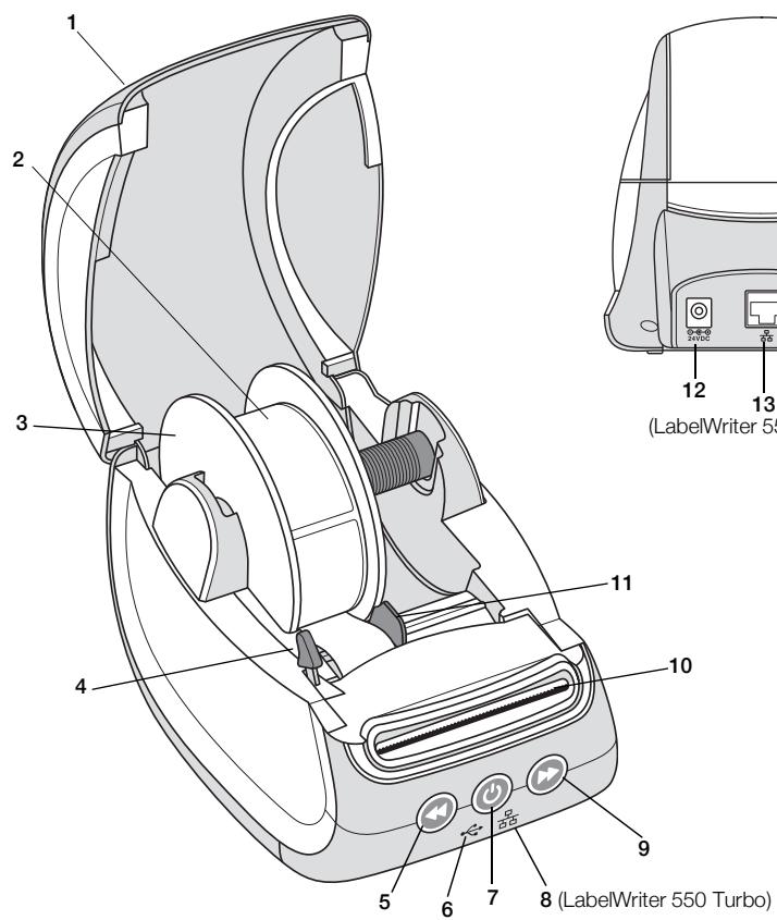 DYMO LABELWRITER 550 TURBO - Présentation de l'imprimante d'étiquettes - 1