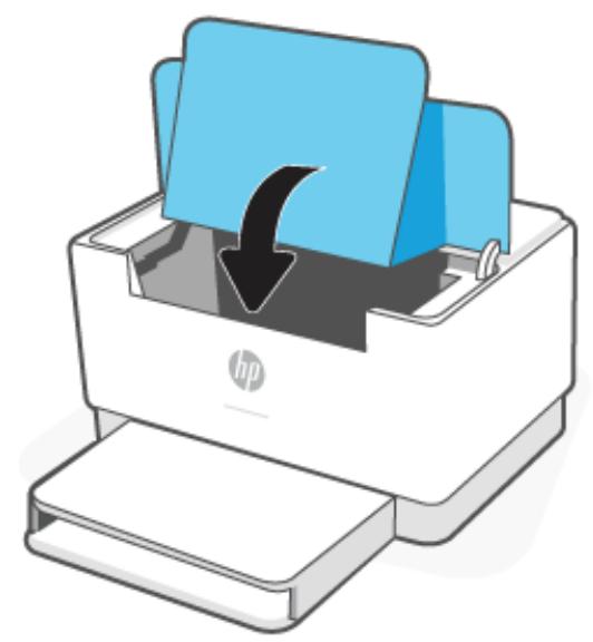 HP M209DW - Suppression des bouchons papier à partir du logement des cartouches d'impression - 5