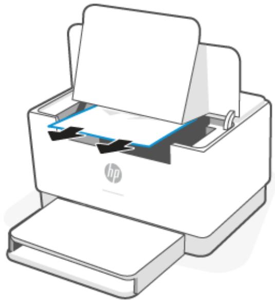 HP M209DW - Suppression des bouchons papier à partir du logement des cartouches d'impression - 3